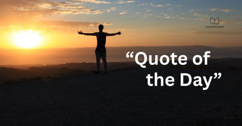 Best Quote of the Day