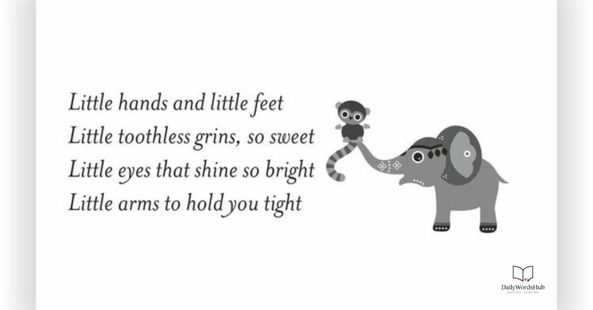 Poems for newborn baby boy