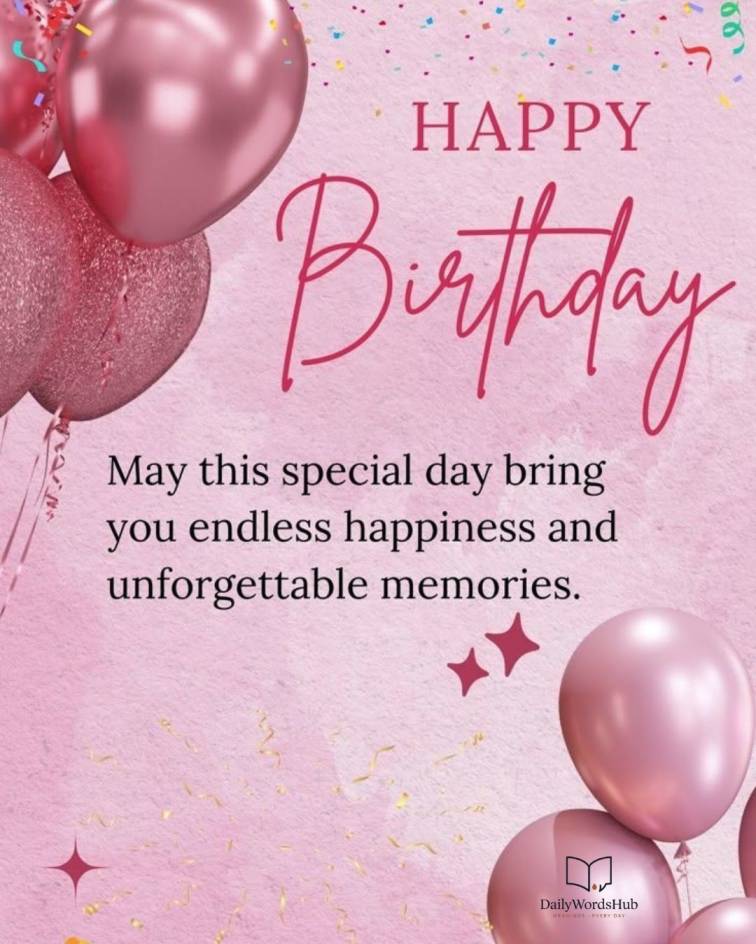 Simple and Respectful Birthday Message