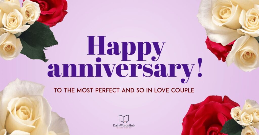 Sweet First Anniversary Message