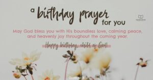 Birthday Prayers Messages for My Love