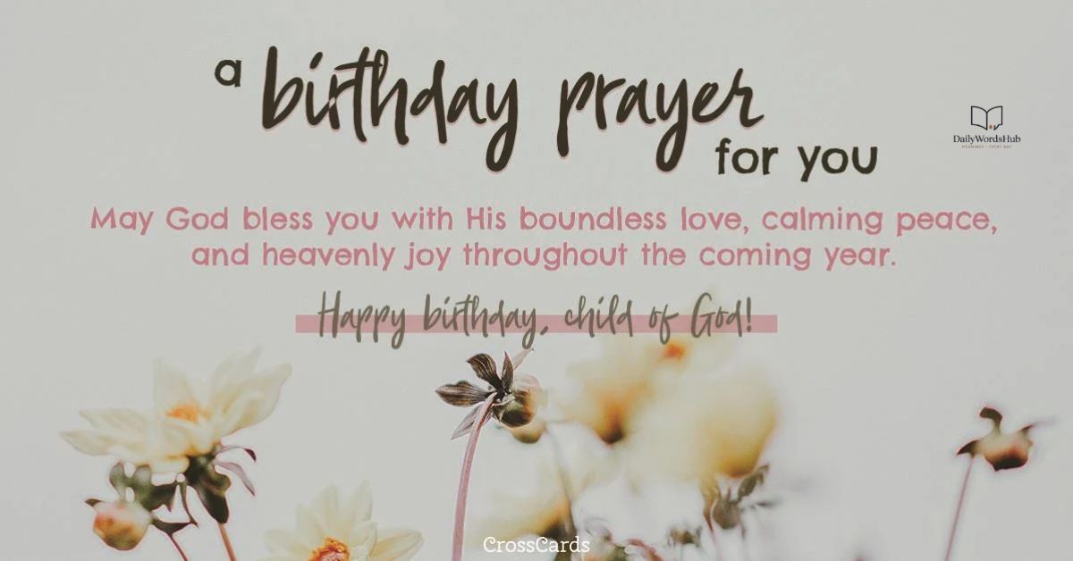 Birthday Prayers Messages for My Love