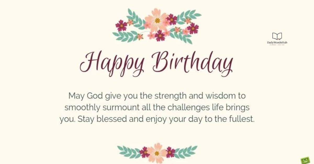 Birthday Prayers for a Friend