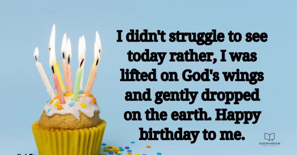 Touching Birthday Prayer For Myself