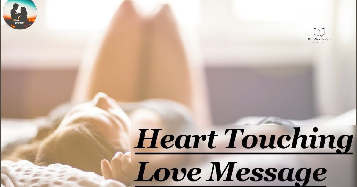 Touching Love Messages for Her